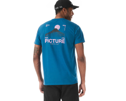 Picture Organic Clothing Picture Heren Timont Urban Tech Tee Serenity Blue