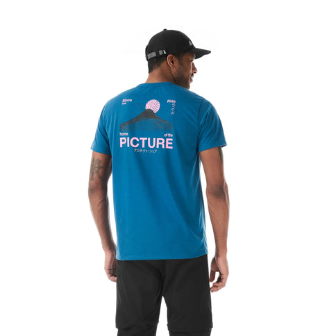 Picture Organic Clothing Picture Heren Timont Urban Tech Tee Serenity Blue