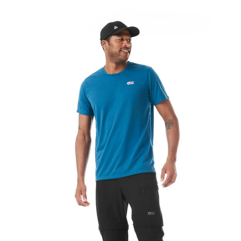 Picture Organic Clothing Picture Heren Timont Urban Tech Tee Serenity Blue