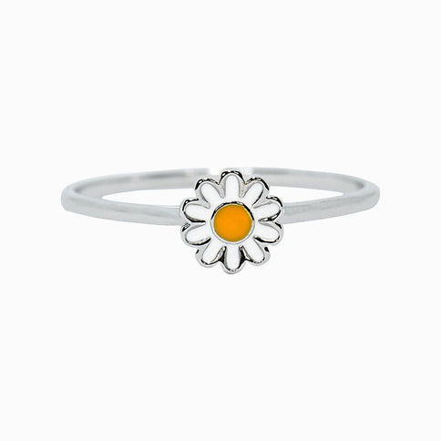 Pura Vida Pura Vida Daisy Ring Silver