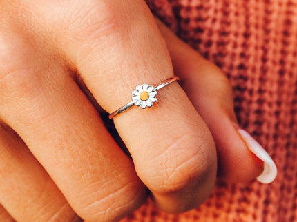 Pura Vida Pura Vida Daisy Ring Silver