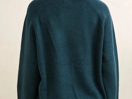 Rhythm Rhythm Dames Bayside Crew Neck Knit Sweater Forest
