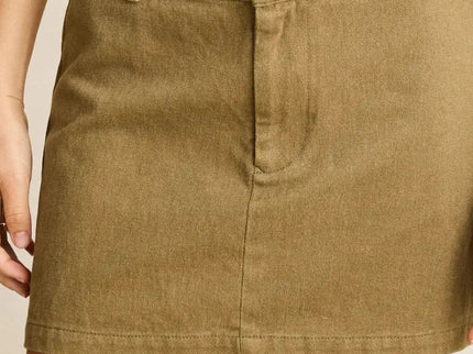 Rhythm Rhythm Dames Canyon Mini Skirt Olive