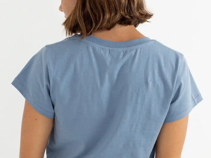 Rhythm Rhythm Dames Floral Blooms Printed Tee Slate