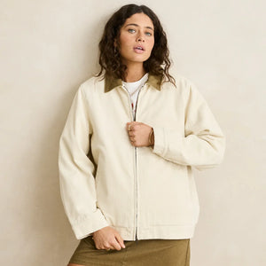 Rhythm Rhythm Dames Jamie Jacket Vintage White