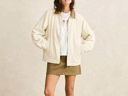 Rhythm Rhythm Dames Jamie Jacket Vintage White