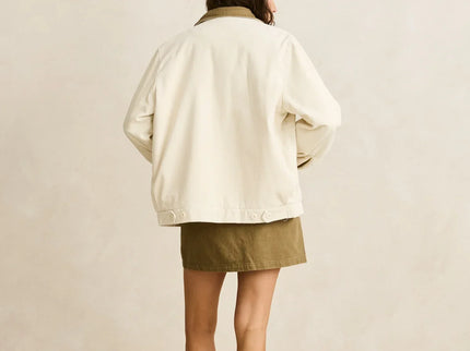 Rhythm Rhythm Dames Jamie Jacket Vintage White