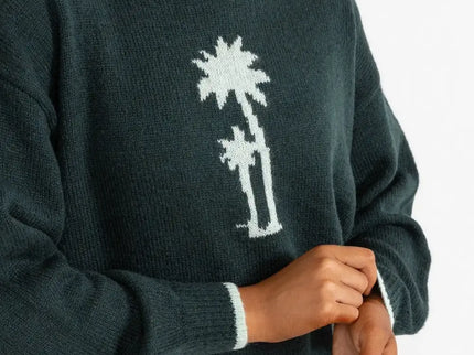 Rhythm Rhythm Dames Palm Shadow Jumper Jade