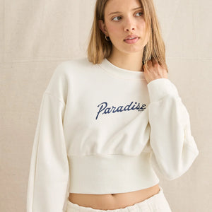 Rhythm Rhythm Dames Paradise Sweatshirt Coconut