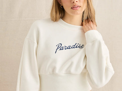 Rhythm Rhythm Dames Paradise Sweatshirt Coconut