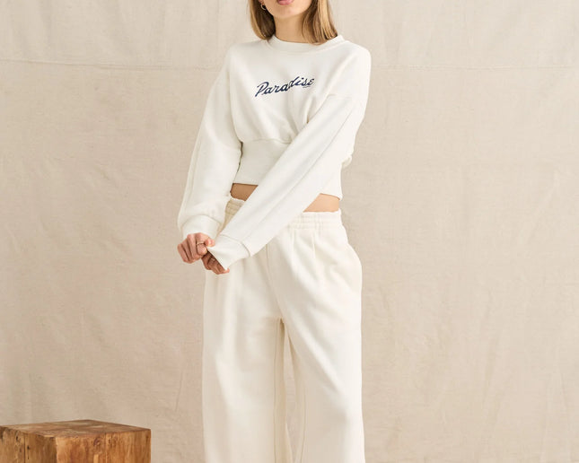 Rhythm Rhythm Dames Paradise Sweatshirt Coconut
