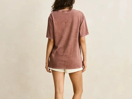 Rhythm Rhythm Dames Surf Essentials Oversized Tee Chocolate