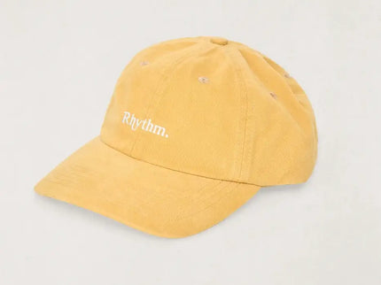 Rhythm Rhythm Essential Brushed Twill Cap Mustard