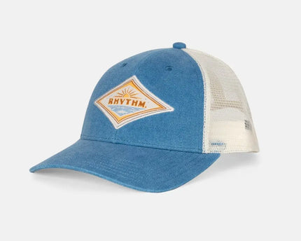 Rhythm Rhythm Frame Trucker Cap Blue