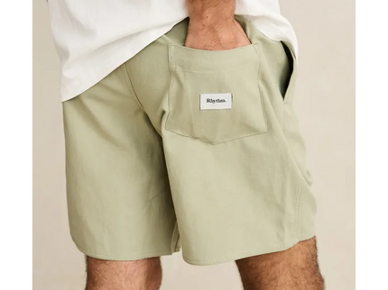 Rhythm Rhythm Heren Box Jam Shorts Sage