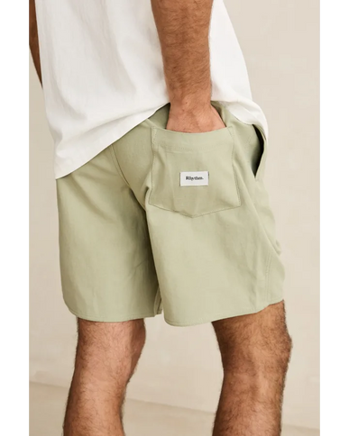 Rhythm Rhythm Heren Box Jam Shorts Sage