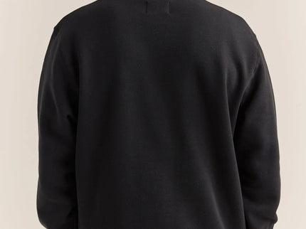 Rhythm Rhythm Heren Brand Fleece Crew Black