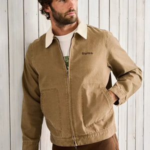 Rhythm Rhythm Heren Cultivation Canvas Jacket Camel