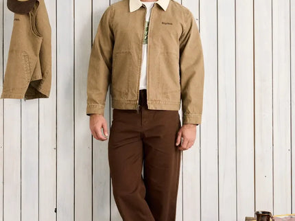 Rhythm Rhythm Heren Cultivation Canvas Jacket Camel