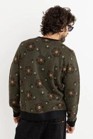 Rhythm Rhythm Heren Doyle Knit Sweater Olive