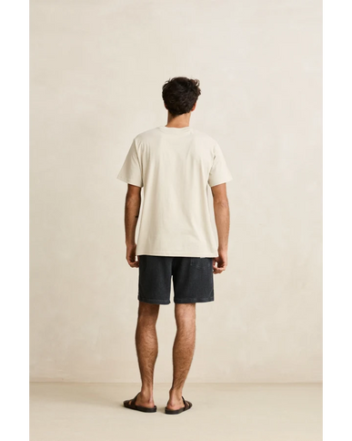 Rhythm Rhythm Heren Drifter T-Shirt Moonrock