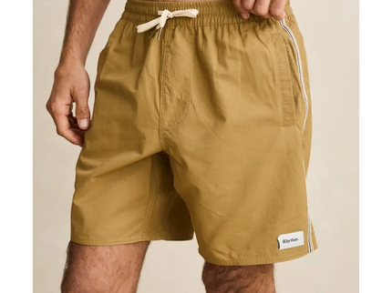 Rhythm Rhythm Heren Heritage Beach Short Tobacco