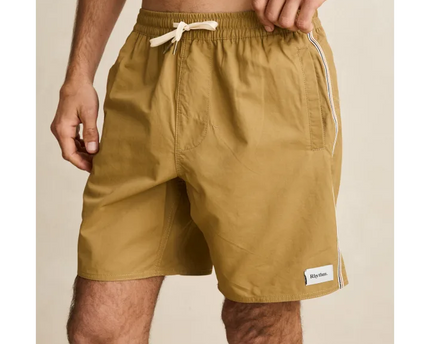 Rhythm Rhythm Heren Heritage Beach Short Tobacco