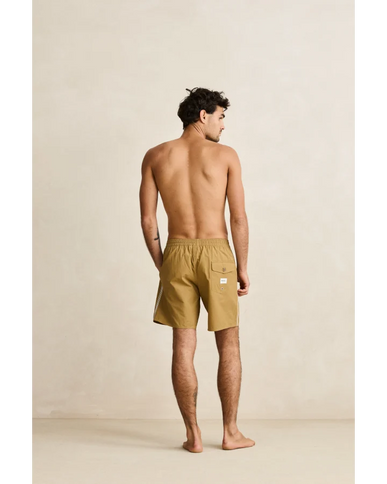 Rhythm Rhythm Heren Heritage Beach Short Tobacco