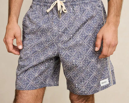 Rhythm Rhythm Heren Heritage Java Beach Short Navy