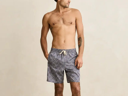 Rhythm Rhythm Heren Heritage Java Beach Short Navy