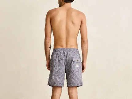 Rhythm Rhythm Heren Heritage Java Beach Short Navy