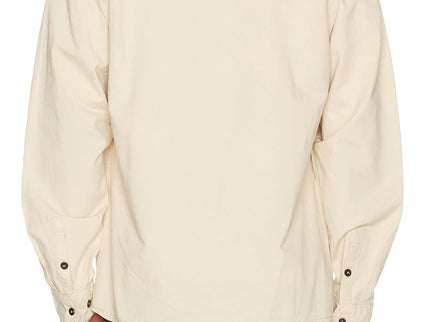 Rhythm Rhythm Heren Kinetic LS Overshirt Off White