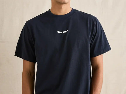 Rhythm Rhythm Heren Low Tide Vintage Tee Midnight