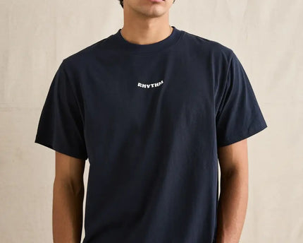 Rhythm Rhythm Heren Low Tide Vintage Tee Midnight