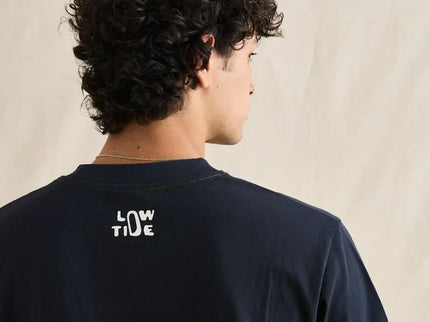 Rhythm Rhythm Heren Low Tide Vintage Tee Midnight