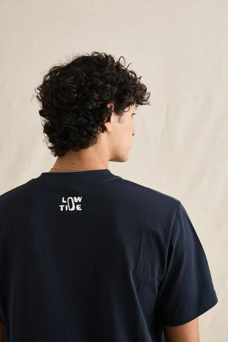 Rhythm Rhythm Heren Low Tide Vintage Tee Midnight