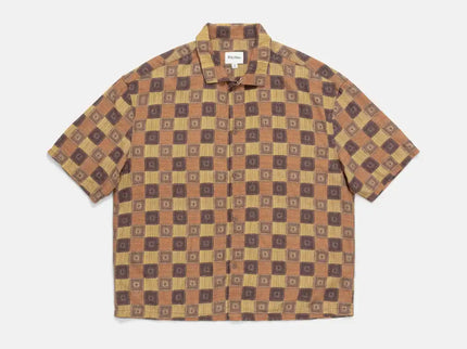 Rhythm Rhythm Heren Racket Relaxed SS Shirt Ochre