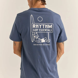 Rhythm Rhythm Heren Siesta Tee Navy