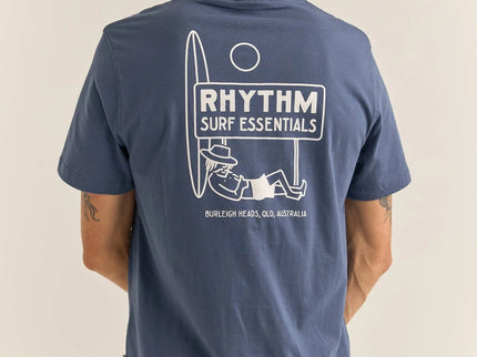 Rhythm Rhythm Heren Siesta Tee Navy