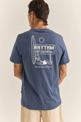 Rhythm Rhythm Heren Siesta Tee Navy
