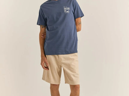 Rhythm Rhythm Heren Siesta Tee Navy