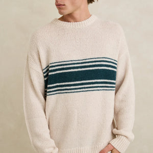 Rhythm Rhythm Heren Strata Knit Sweater Natural