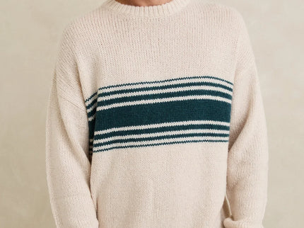 Rhythm Rhythm Heren Strata Knit Sweater Natural