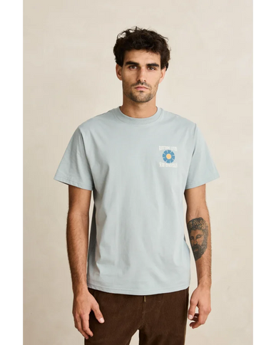 Rhythm Rhythm Heren Surf Essential Tee Seafoam