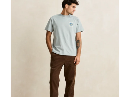Rhythm Rhythm Heren Surf Essential Tee Seafoam