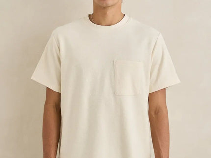 Rhythm Rhythm Heren Vintage Terry Tee Natural