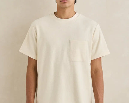 Rhythm Rhythm Heren Vintage Terry Tee Natural