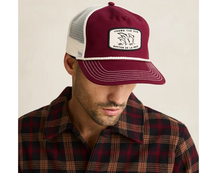 Rhythm Rhythm Pod Trucker Cap Merlot