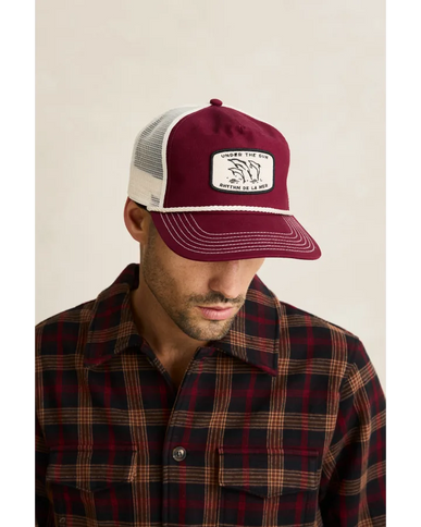 Rhythm Rhythm Pod Trucker Cap Merlot