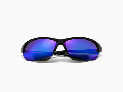 Ritual Vision Ritual Vision Break & Enter Zonnebril - Polished Black / Blue Reflective